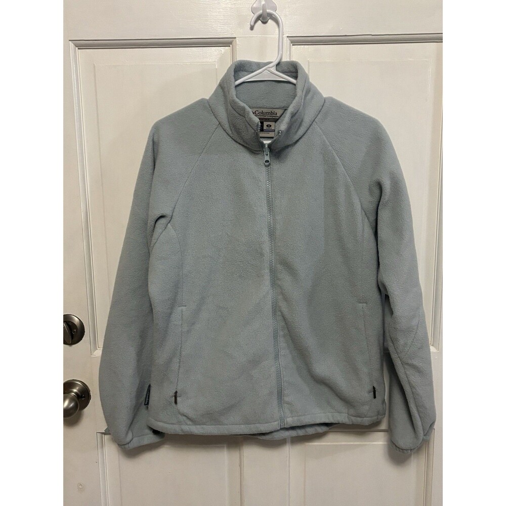 Women’s Columbia Core Vertex Interchange  Blue Full Zip Fleece Jacket. Size M